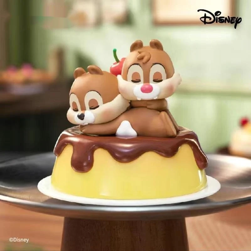 Disney Chip Dale Dessert Adventure Series Blind Box Figuren Niedliche Eistüte in Kuchenform Sammlerpuppen Mädchen Weihnachtsgeschenk