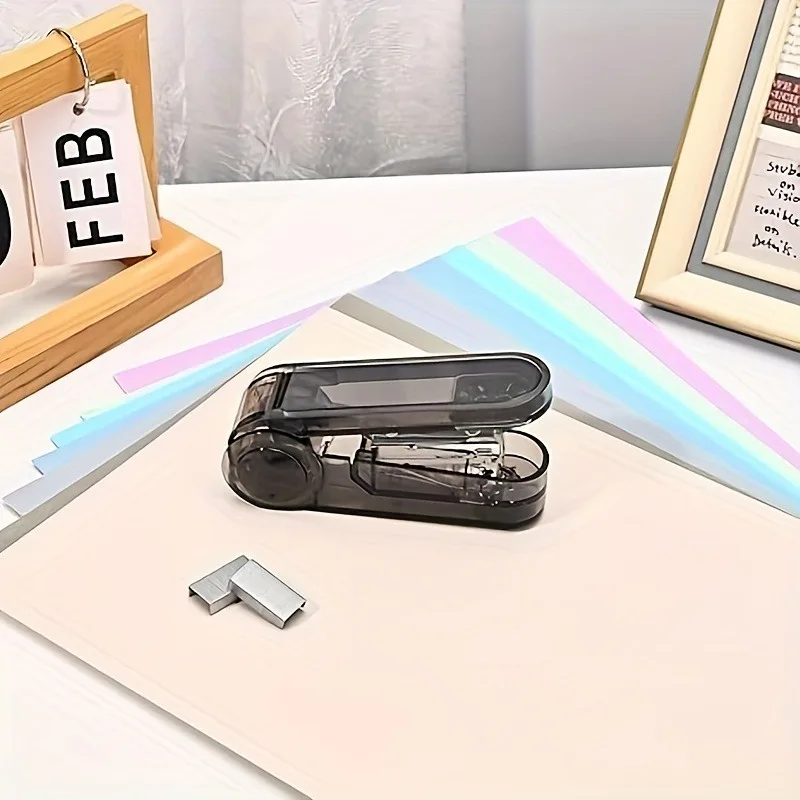 Stapler Office & Home Use  - Rotatable, Labor-Saving & Multi-Functional,Swivel Stapler with 400 Staples