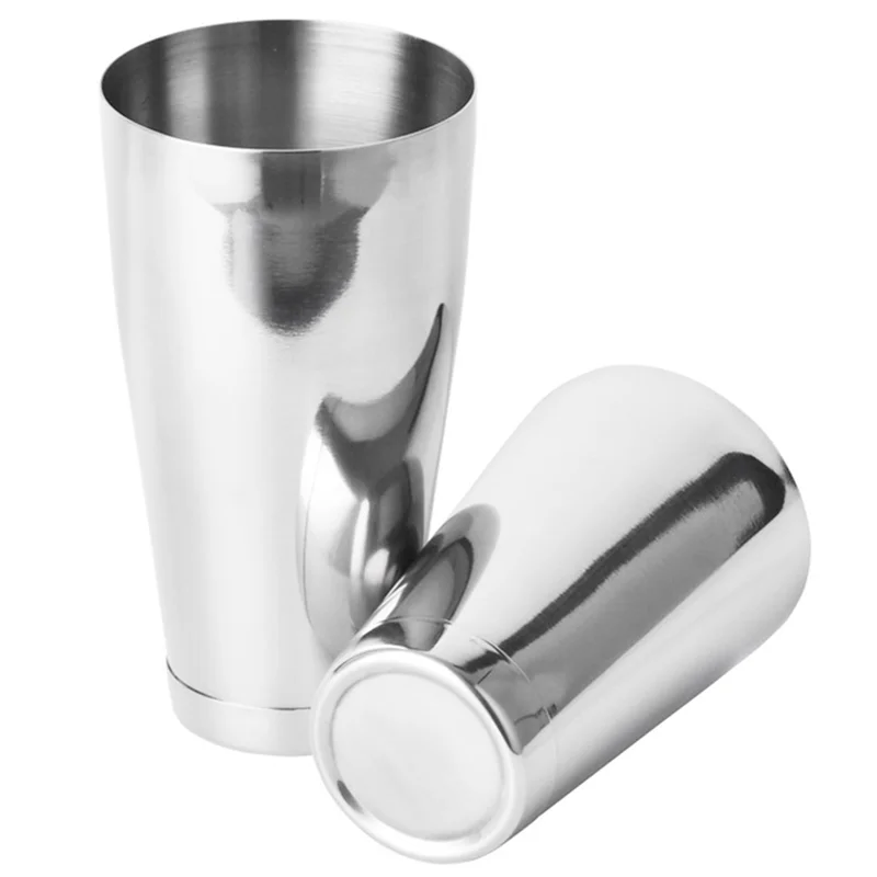 

ABUN-3X Premium Cocktail Shaker Set-Piece Pro Boston Shaker Set. Unweighted Martini Drink Shaker Made From Stainless Steel