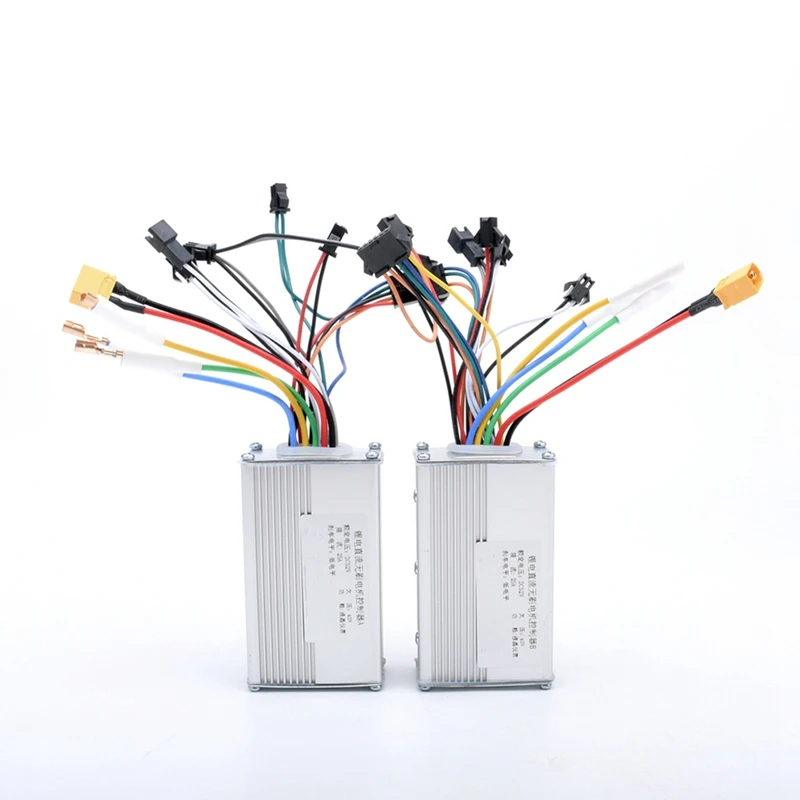 52V 25A 1200W JP Brushless DC Motor Electric Scooter Bike Controller A+B Dual Drive Motor Controller