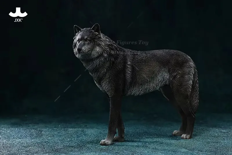 JXK JXK1941/6 Scale Arctic Wolf Simulation Animal Model Furniture Scene Decorations For 12Inch Action Figure Soldier Dolls