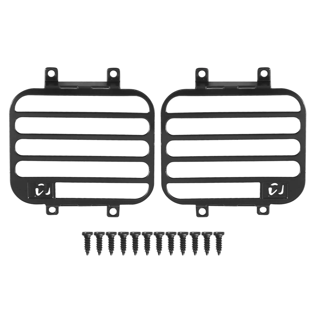 for MN D90 D99S MN99S  1/12 RC Car Upgrade Parts Front Light Lamp Guards Headlight Cover Guard Grille Accessories