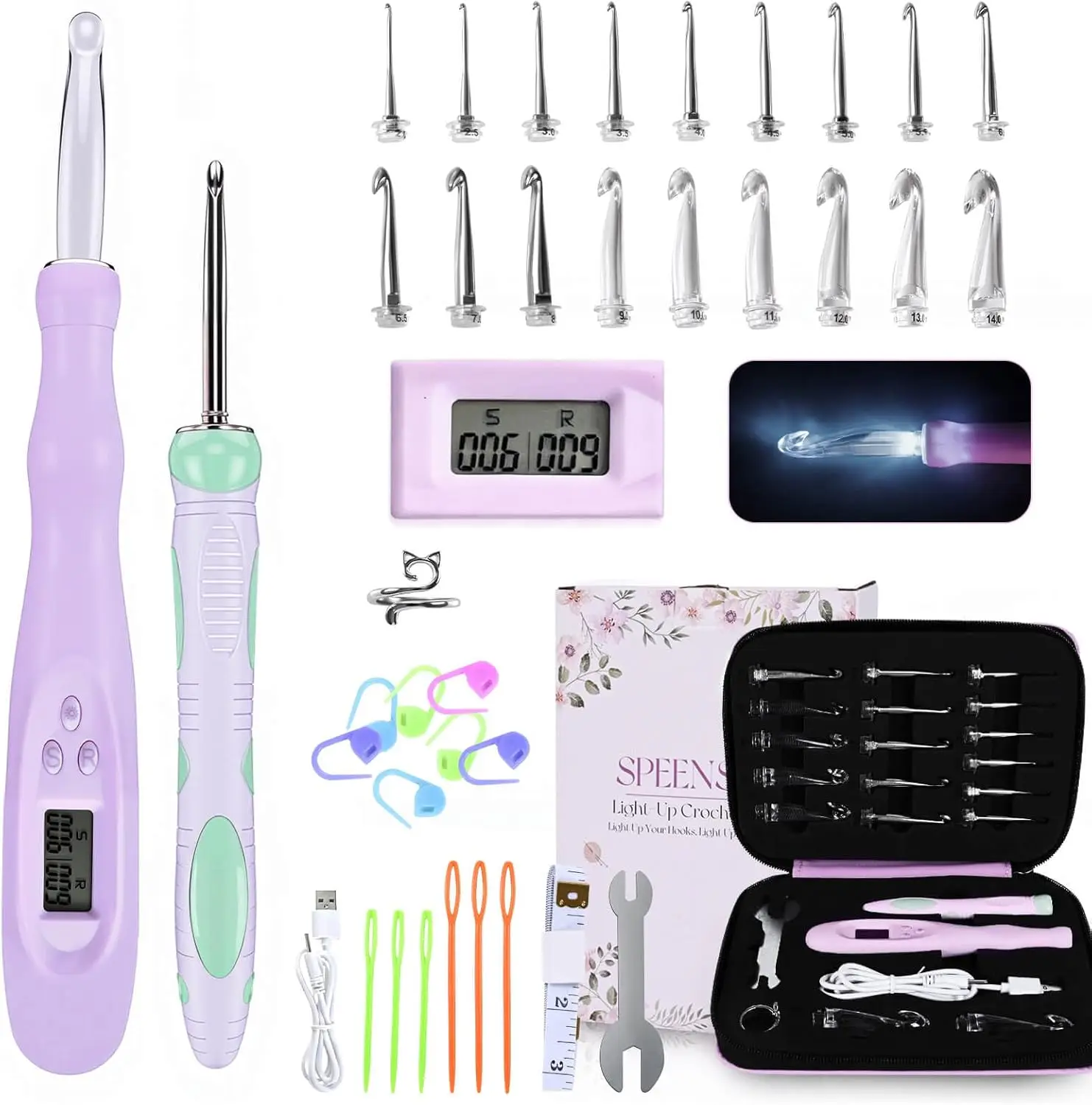 Light Up Crochet Ho…