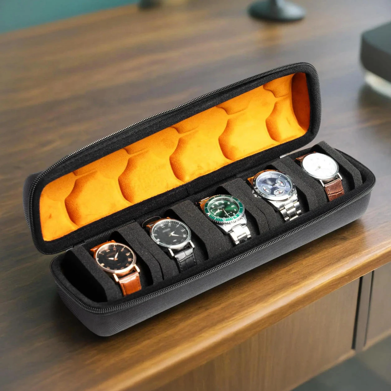 Kotak Penyimpanan Jam Tangan u - Men Accessories Organiser ulasan dan harga