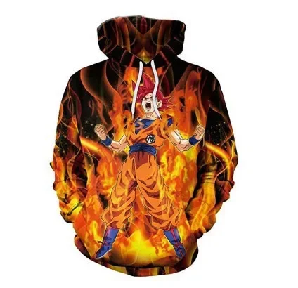 

2025 New Anime Essentials Sleeve Super Saiya Tee Shirt Men Vegeta Hoodie Short Dragon Ball Trend Goku Tops Oversized