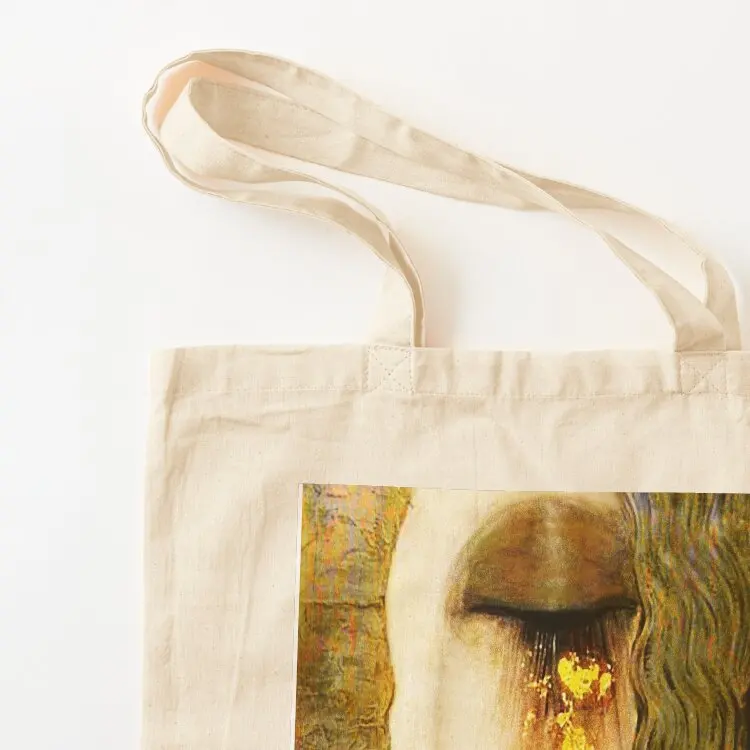 Golden Tears Freyaa??s Tears of Gold Anne Marie Zimmerman (School of Klimt) Tote Bag Fabric bag shopping bag