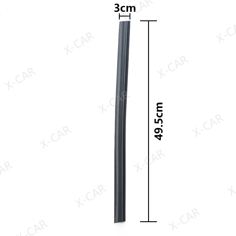 Hinten Seite Fenster Gummi Streifen Hinten Tür Glas Säule Dekorative Streifen Dichtung Streifen Für Great Wall Haval H3 H5 – Detail 2