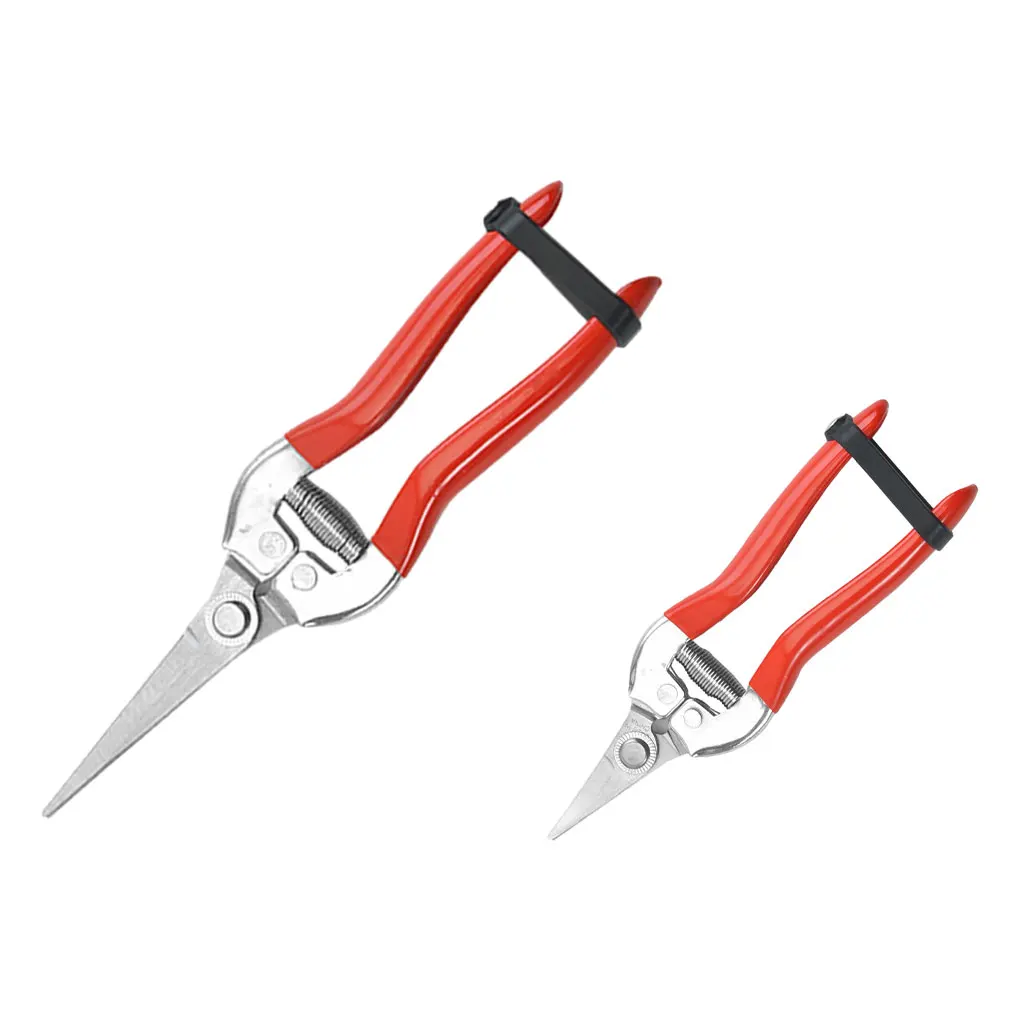 Stainless Steel Rust-Resistant Garden Shears - Pruning Tool For Trees Lightweight Easy To Use Garden Scissors Hand Tools