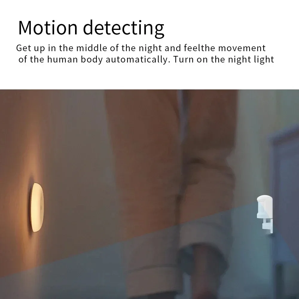 ZigBee Tuya Smart PIR Sensor de movimento humano Detector de movimento Detecção infravermelha sem fio Funciona com Alexa Google Assistant