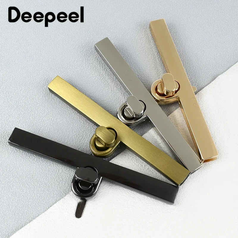 1/2/5/10Pcs Deepeel 95mm Bag Lock Clasp Metal Closure Twist Turn Locks Snap Buckles for Handbag Purse Handmade DIY Accessories