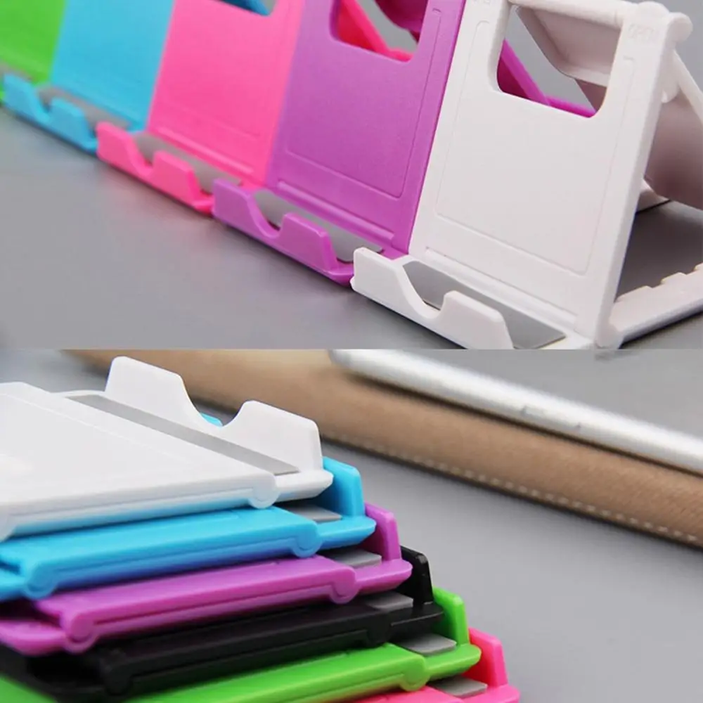 المحمولة العالمي عدم الانزلاق حامل الهاتف طوي حامل سطح المكتب قفص الاتهام للكمبيوتر اللوحي حامل الهاتف المحمول تصميم قابل للتعديل