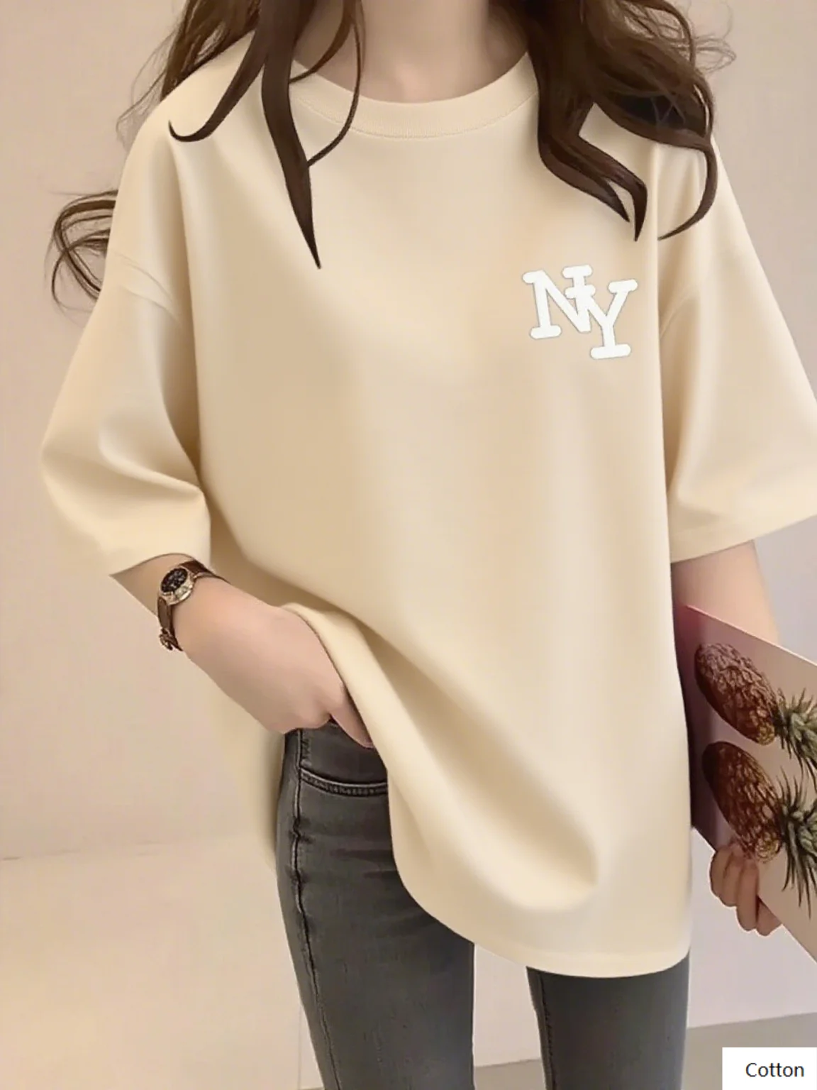 Comfy Cotton Tee Wi… - image