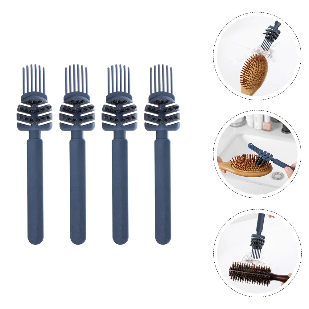 4 Pcs Comb Cleaning Supplies Cleaner Combs Hair Dirt Remover Airbag Tool for