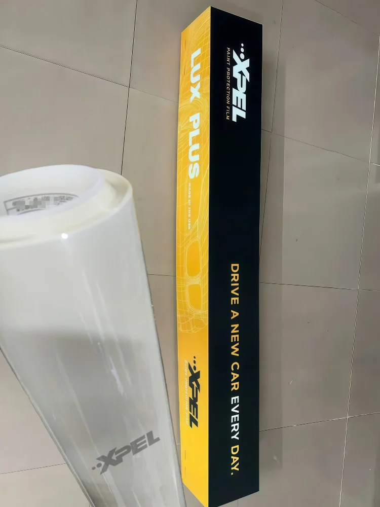 

6,5-7,5 мил XPEL автомобильная защитная пленка для краски глянцевая TPH/TPU PPF термостойкая самовосстанавливающаяся гидрофобная прозрачность