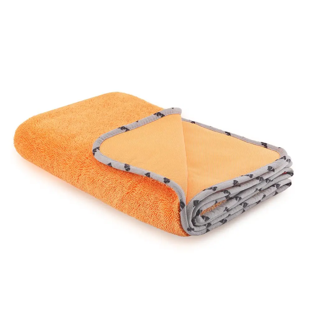 SPTA Microfiber Coral Velvet Double-sided Multifunctional Towel 600GSM for Car Wash Polishing Cleaning Drying Cloth