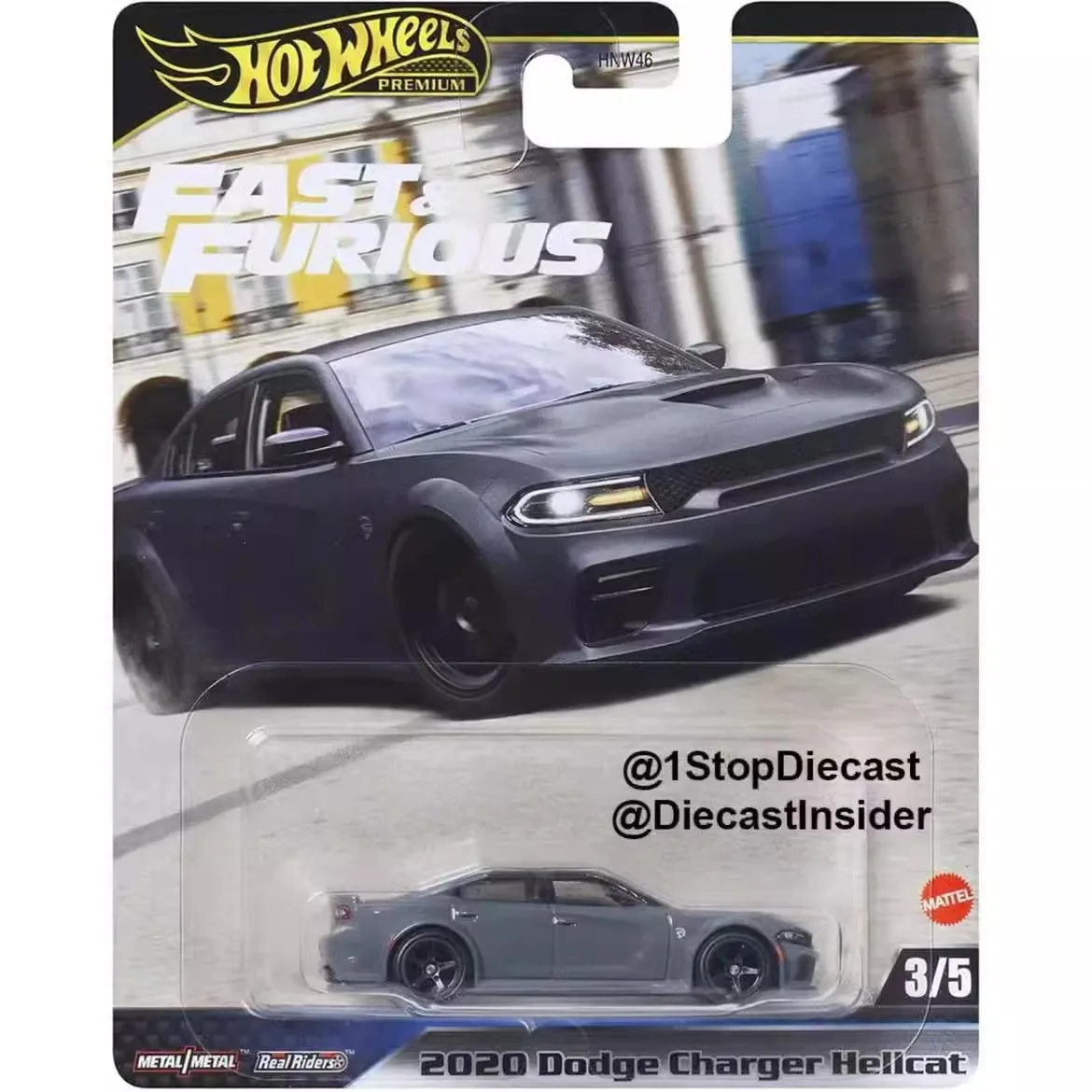 Hot Wheels Fast & Furious HNW46 Series Alloy Car Model 1/64 Dodge Mazda Nissan R32 Simulation Cars Model Boys Birthday Gift