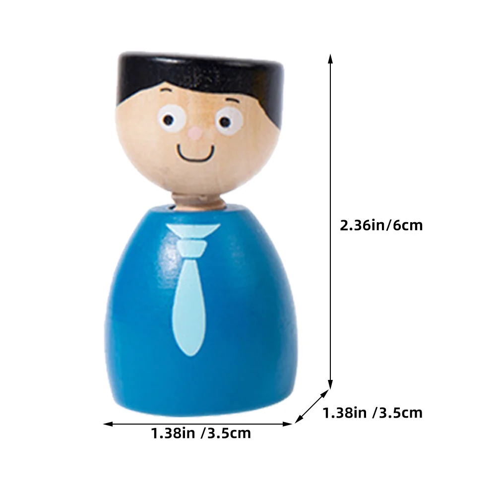 1 set di dadi a vite in legno assemblaggio educativo per bambini giocattolo apprendimento precoce abbinamento sensoriale interattivo e abilità di risoluzione dei problemi