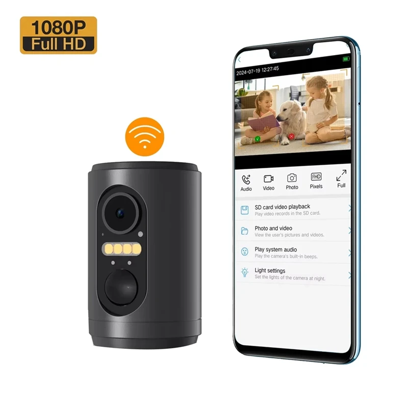 1080P Mini Battery Camera Wifi Sensor Motion Detection Wireless Video IP Security Camear CCTV HD Home Camera