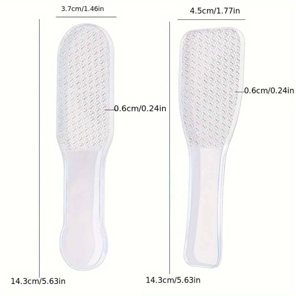 Dispositivo di rimozione portatile per lime per piedi in vetro nano per piedi lisci esfolia la pelle morta strumento per pedicure per uomini e donne strumenti per la cura dei piedi