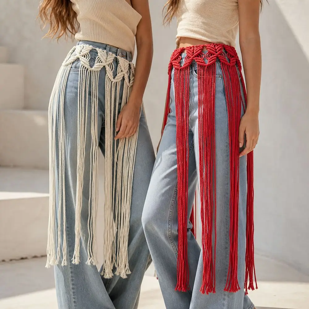 cinto-de-cintura-com-franjas-em-rede-boemia-design-Etnico-tecido-a-mao-cinto-decorativo-com-franjas-para-saida-de-praia