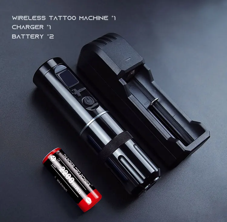 New Stock Professional Digital Permanent Makeup Wireless Tattoo Machine Pen Battery Coreless Motor Tattoo Equipment