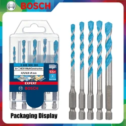 BOSCH 2608900585 EXPERT HEX-9 Multifunctional Precise Drilling Metal Alloy Punching Triangle Drill Bits Set Tool Parts