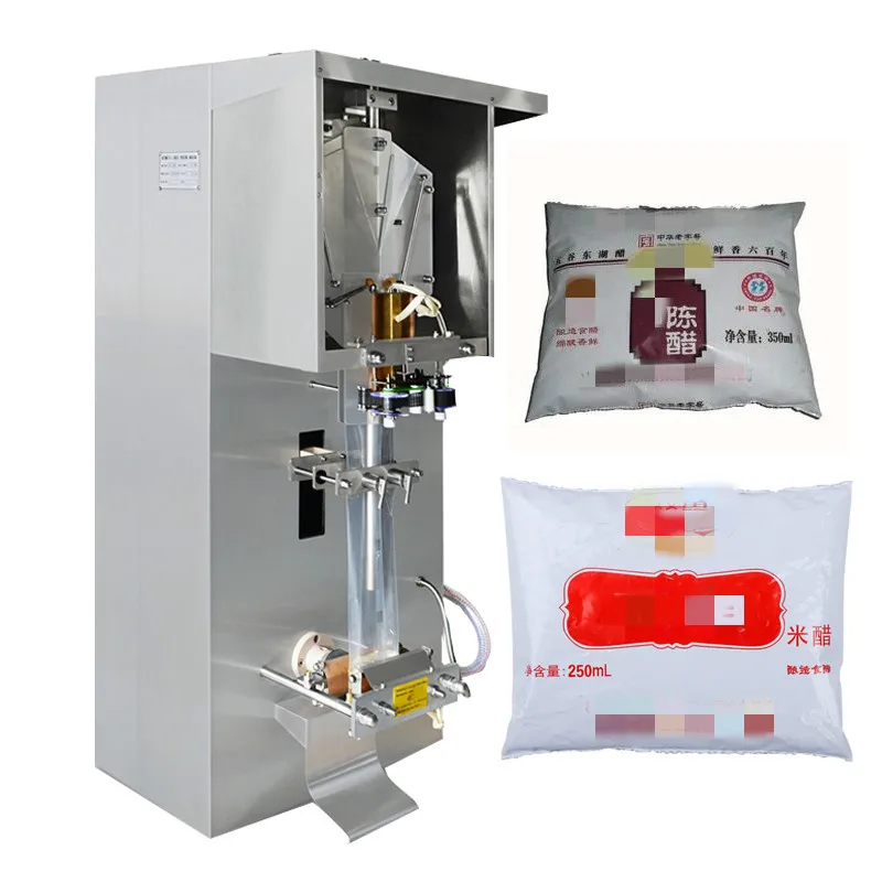 Liquid Packing Machine Automatic Soy Sauce Vinegar Pouch Juice Bag Sealer Packet Oil Soup Auto Liquid Packaging Machine