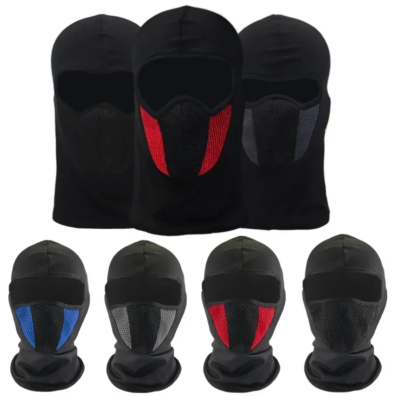 Motorcycle Balaclava for Men Women Breathable Full Face Mask Hat Cycling Sports Dustproof Windproof Scarf Headgear