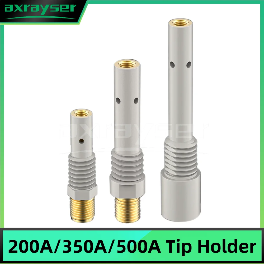 MIG MAG 200A 350A 500A Tip Holder Welding Machine Accessories Connection Gas Welding Torch Part Coating Protect Coated Holder