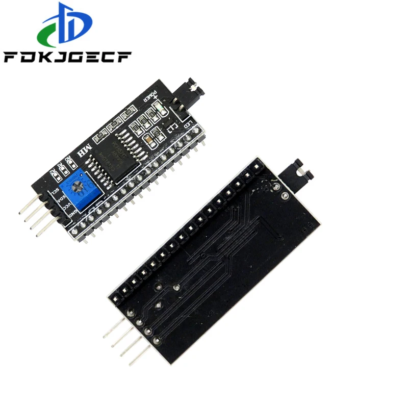 10 шт. порт модуля последовательной платы PCF8574 IIC/I2C/TWI/SPI модуль интерфейса 1602 2004 ЖК-дисплей