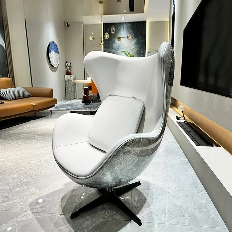 

newModern art leisure sofa creative chair computer chair designer eggshell chair rotation