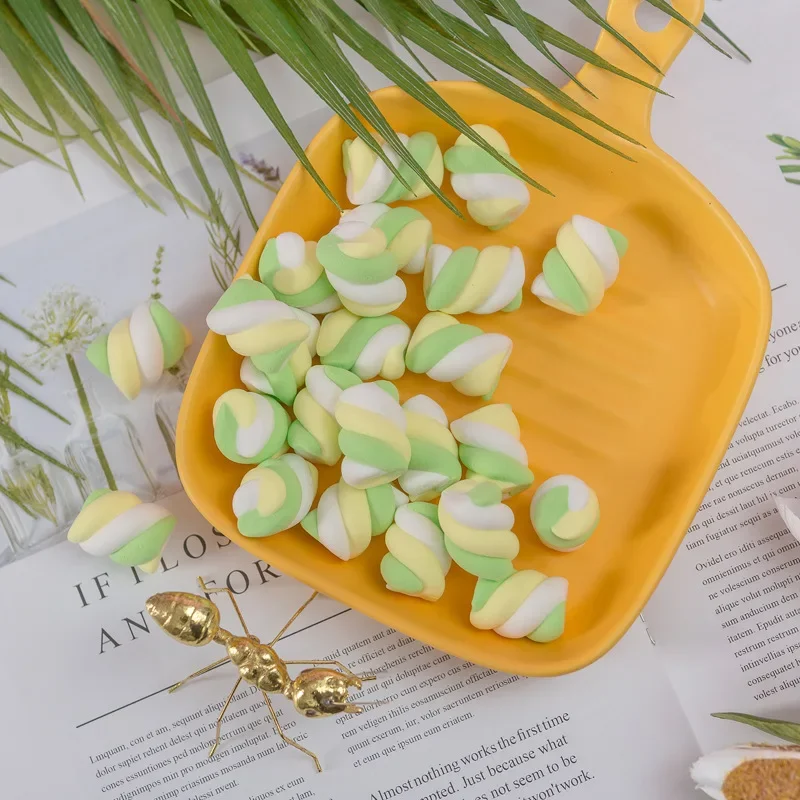 10PCS Simulation Candy Fake Sweets Kawaii Food Model DisplaySweet Table Decoration Dessert Photography Prop Wedding Home Decor