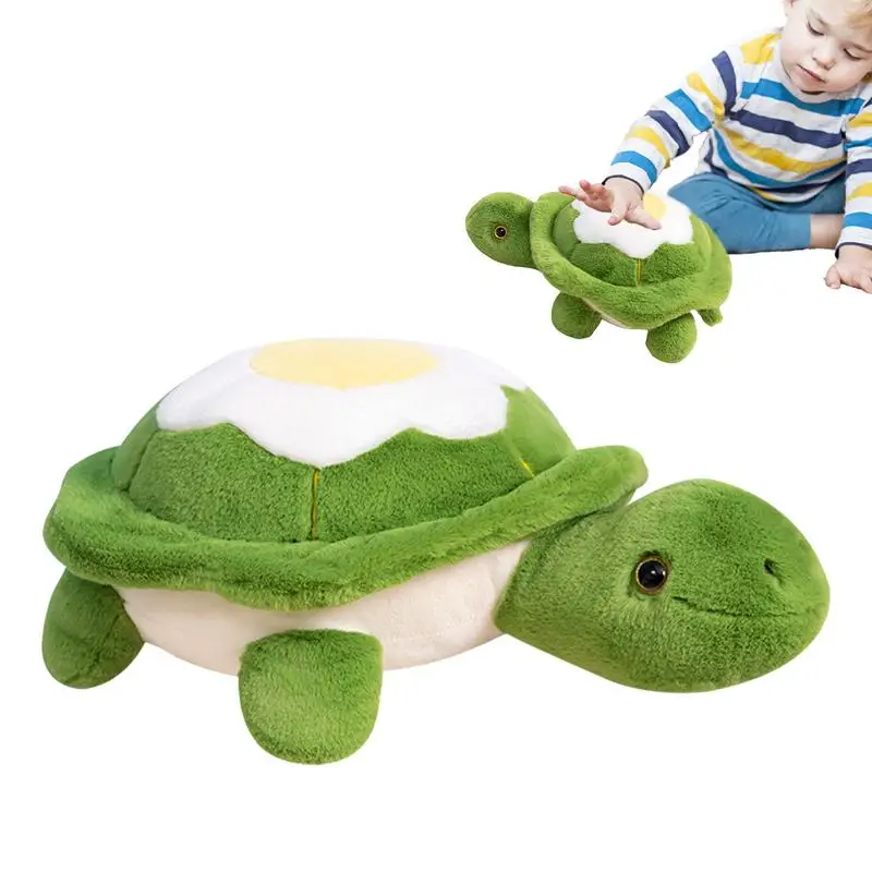 Tortue en peluche polyvalente, jouets en peluche, tortue en peluche, oreiller en peluche, beurre doux, jouets d'animaux