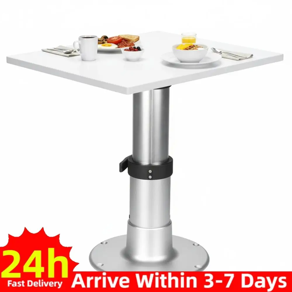 

Подставка для стола RV, съемная, 3-уровневая, телескопическая, из алюминиевого сплава, диапазон высоты 13-28 дюймов, с газовым подъемником, для морских судов и яхт