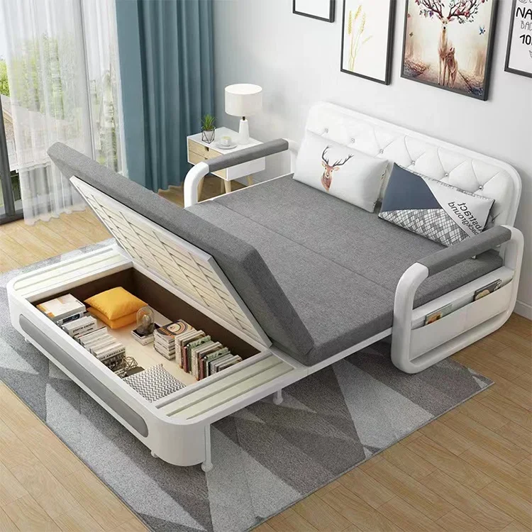 Hot sell spaces saving convertible foldable sofa bed high quality Product size 70 90  82 /70 * 67 * 195cm