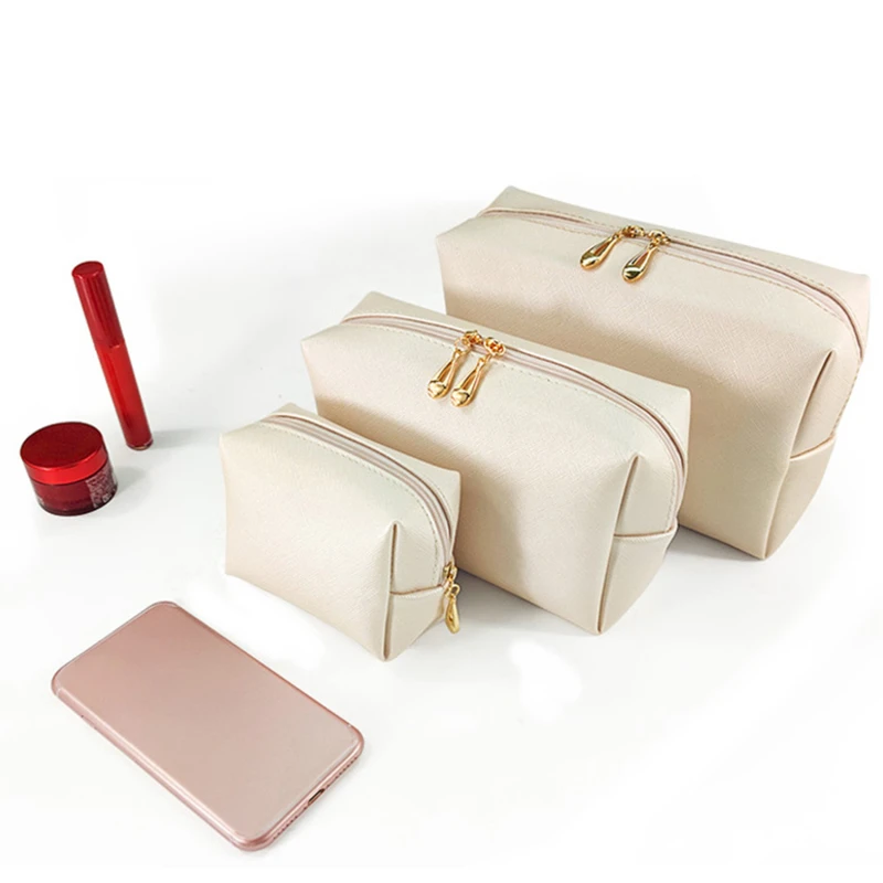 Mini Makeup Bag PU Women Cosmetic Bag Waterproof Toiletry Bag Traveling Makeup Bag Lipstick Cosmetic Pouch Portable Storage Bag