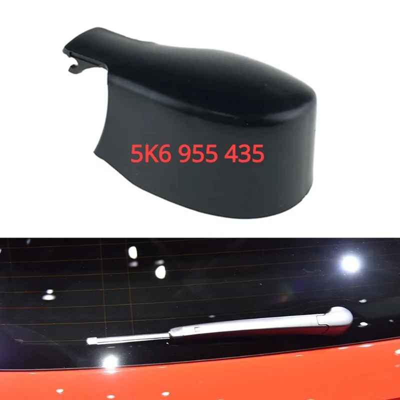 Car Rear Windshield Wiper Arm Cover Cap For 2017- Till Now   Skoda Kodiak/Kodiaq 5K6 955 435 Car rocker cover Accessories