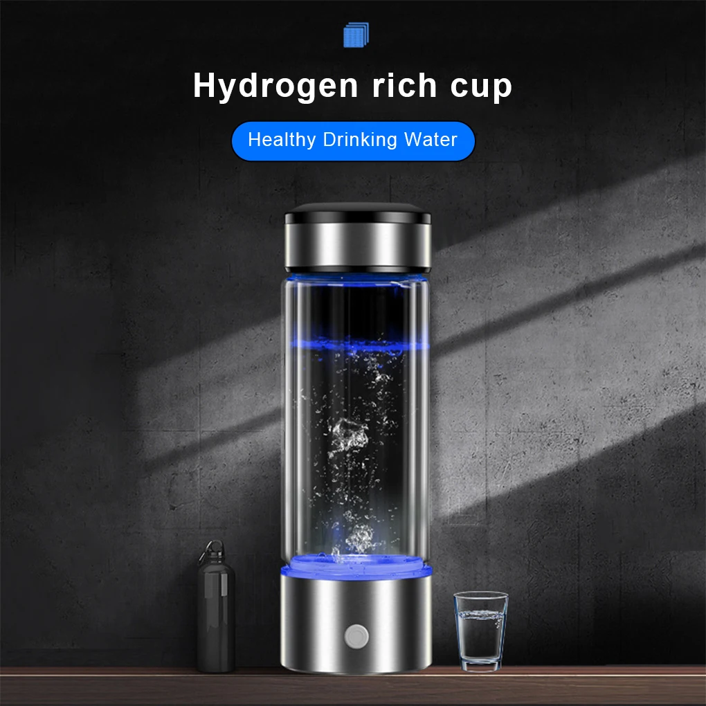 

Black Hydrogen Rich Water Bottle User-friendly For Healthier Lifestyle Easy To Hydrogen Water Bottle