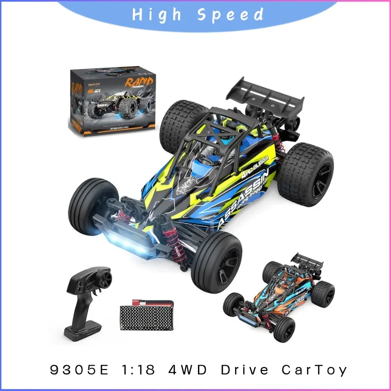 

9305E 1:18 Scale Off-Road Pickup, 4WD High-Speed RC Truck for Rock Climbing and All-Terrain Racing, 2.4G