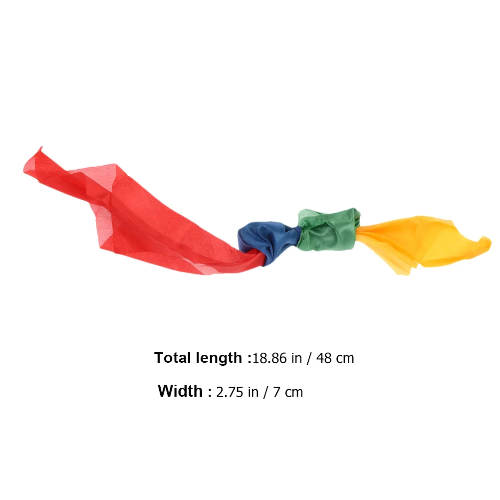 

8Pcs Color Change Magician Scarf High Performance Funny Trick Prop for Stage Performance Party Gift Premium Gadget