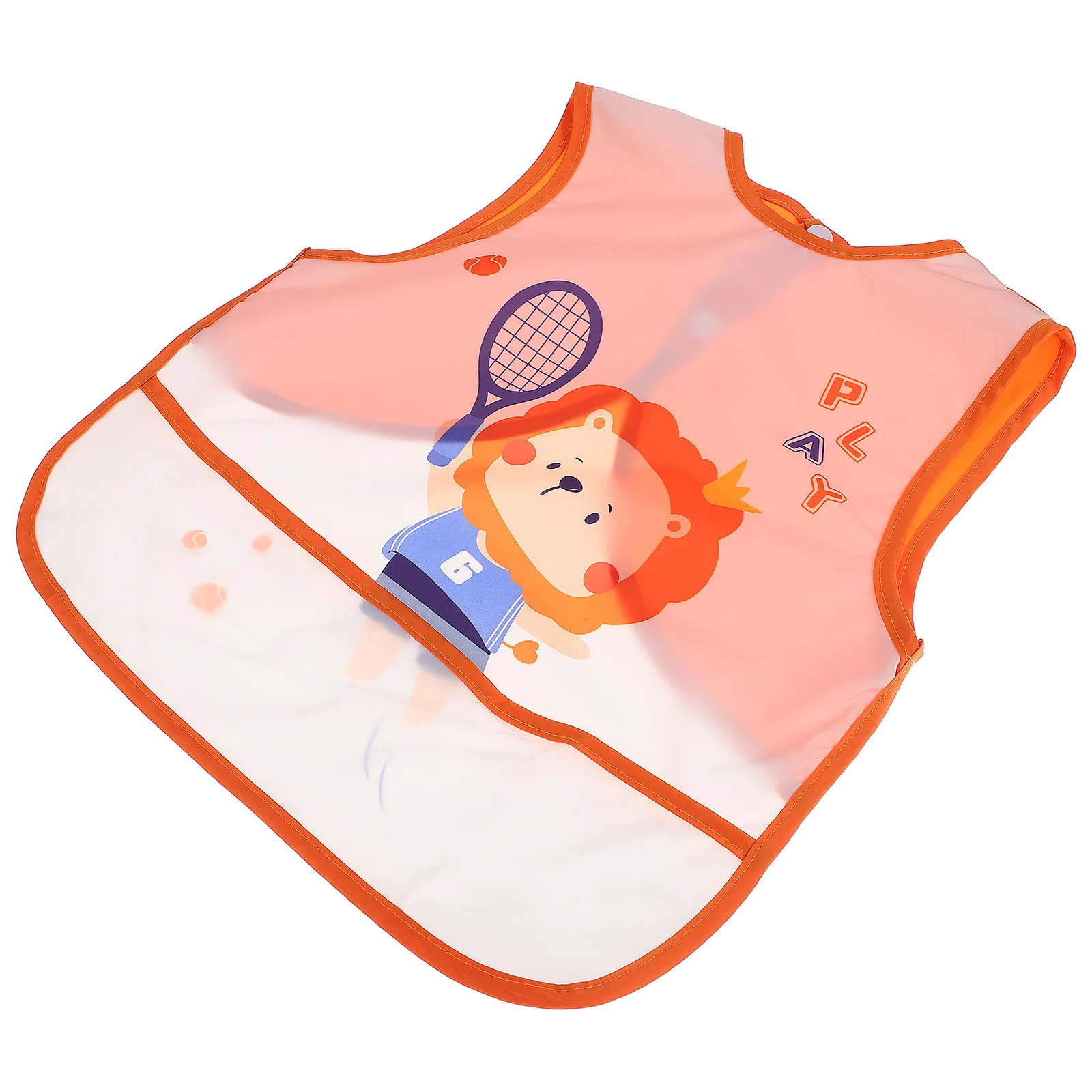 

Breathable Summer Waterproof Baby Bib Cartoon Style Soft Polyester Cotton Feeding Drool Protection Infant Clothes