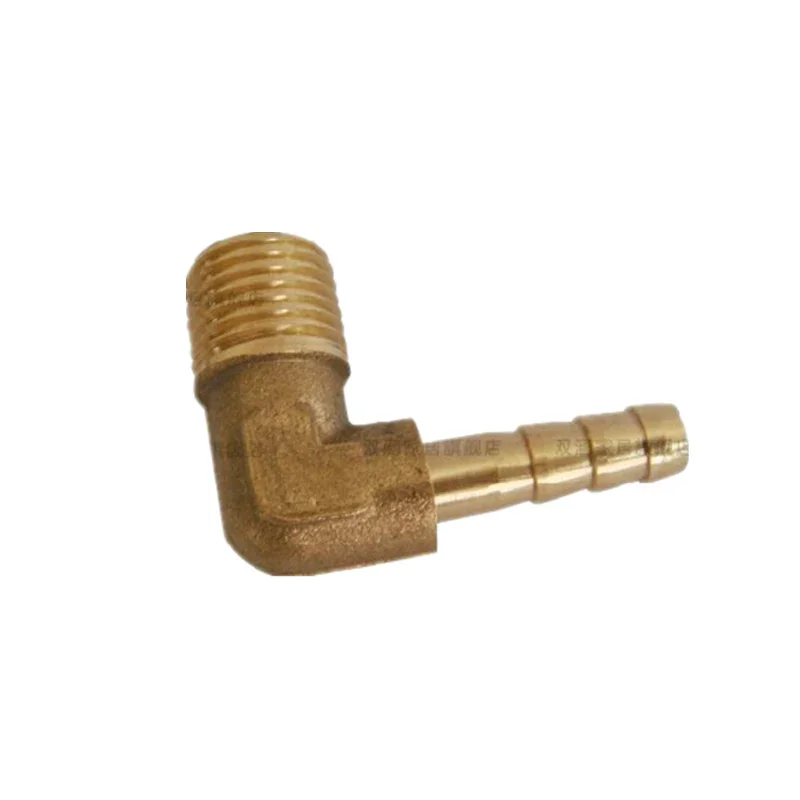 90 Degree Pagoda Hose Bard Fitting G1/4'' OD 6mm 8mm 10mm Nipple Connect 6-12mm Tubing Connector