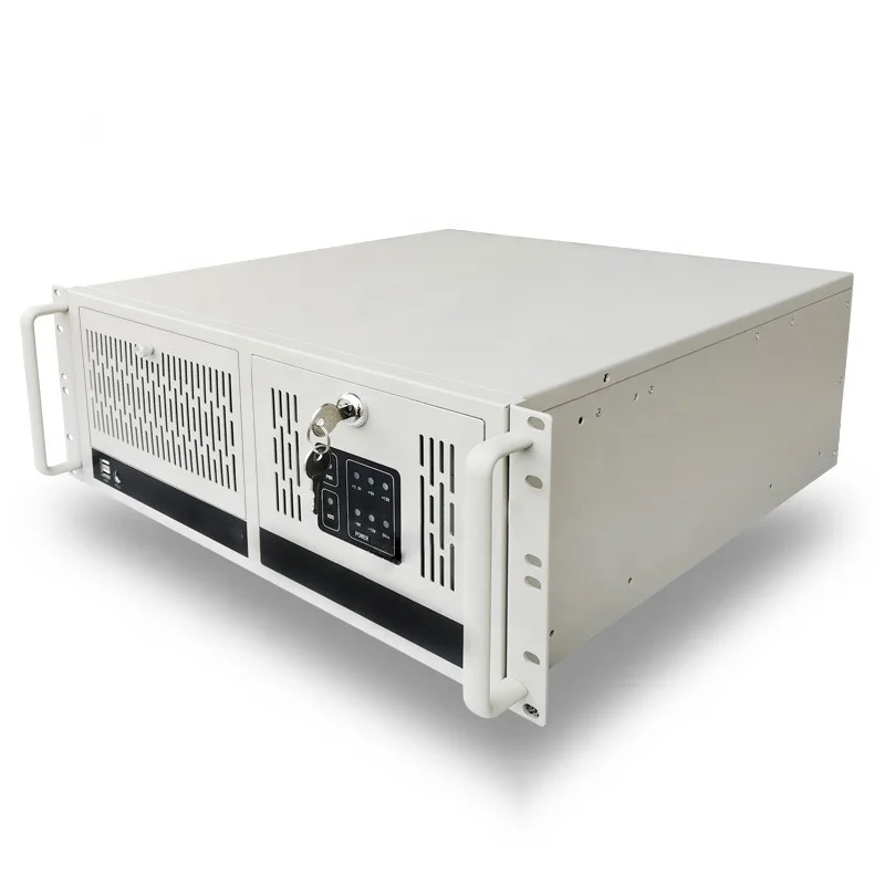 Industrial Computer 4U Firewall Rack Mount Chassis I3 I5 I7 Network Clouding Server