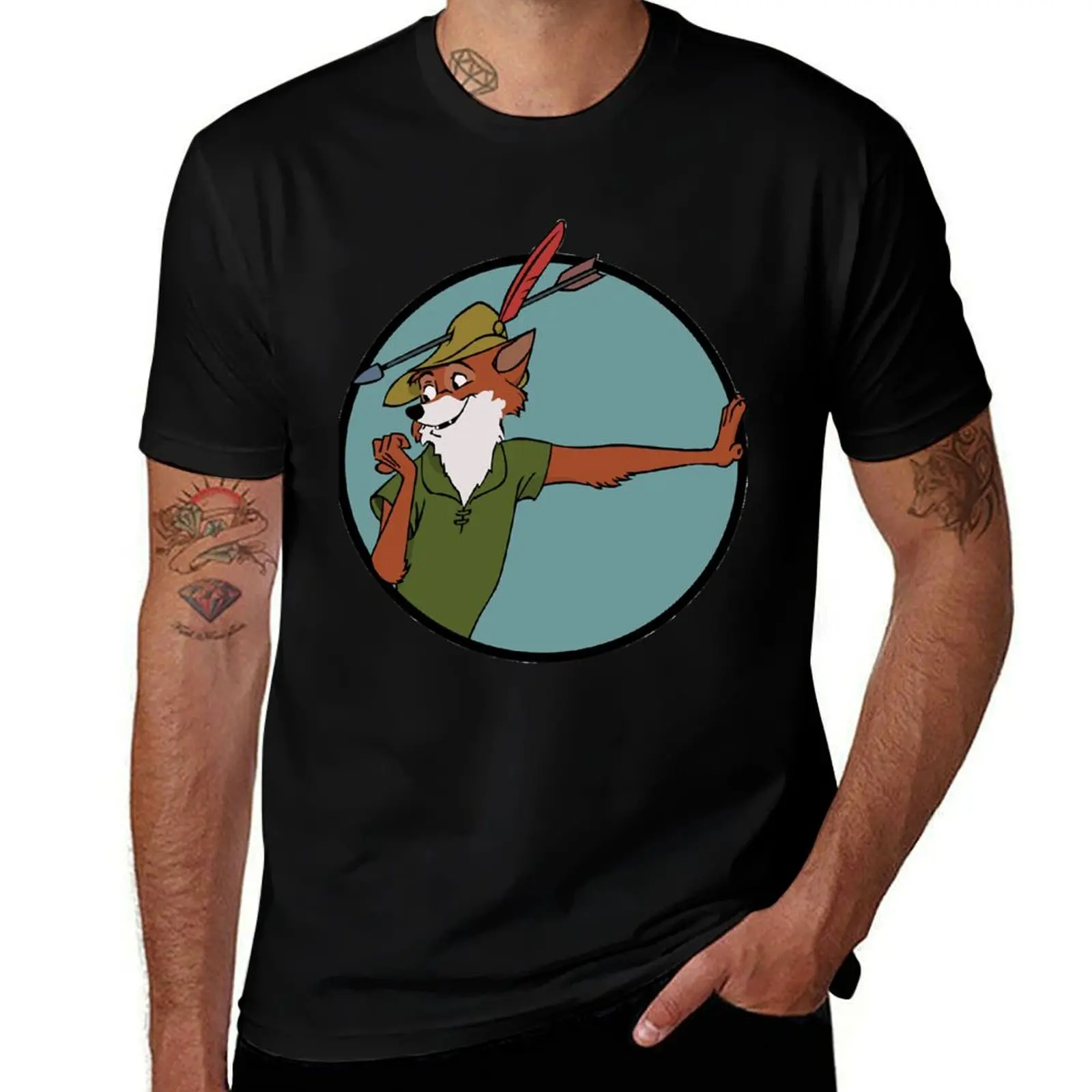 

Robin Hood T-Shirt blanks oversize t-shirts man cotton graphic tees cotton man t-shirts mens plain t shirts