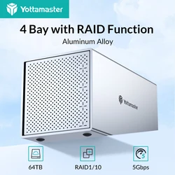 Yottamaster Aluminum 4-slot 2.5