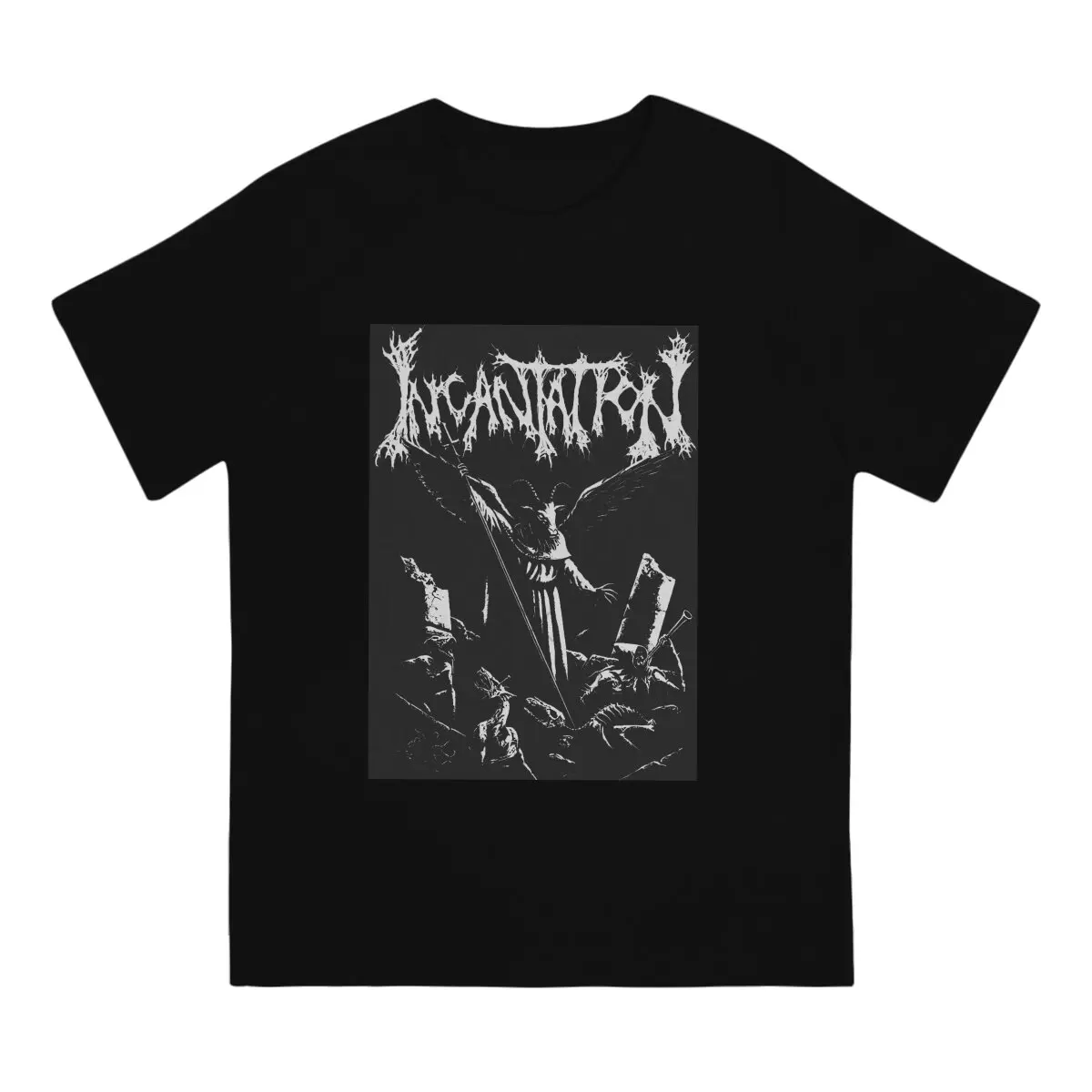 Popular Death Metal Band In America Hip Hop TShirt Incantation Leisure T Shirt Newest T-shirt For Men Women