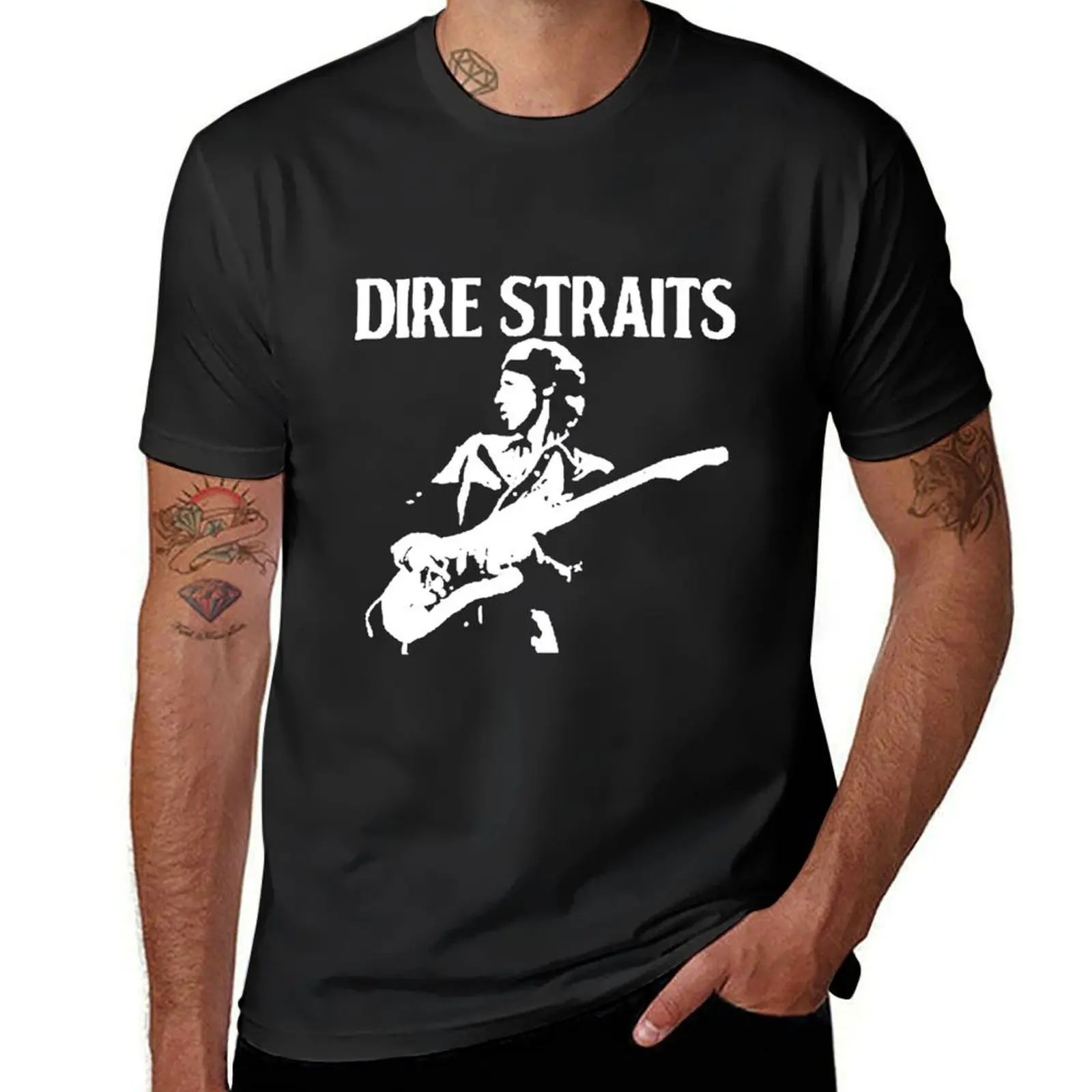 

Dire Straits T-Shirt korean fashion oversizeds sports fans Men's t shirts