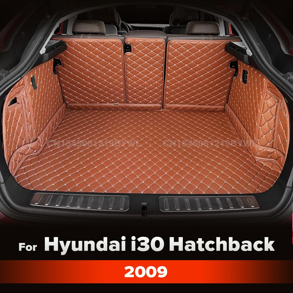 

Для Hyundai i30 Hatchback 2009, авто полное покрытие, коврик для багажника, автомобильный антигрязный коврик, защитный коврик, грузовой вкладыш, аксессуары для интерьера