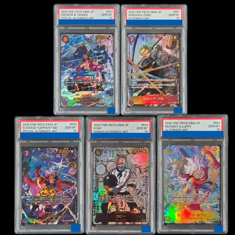 5 Style 2026 ONE PIECE JAPANESE EB04-EXTRA BOOSTER EGGHEAD CRISIS #061 MONKEY D. LUFFY ALTERNATE ART Grade 10 Collection Card