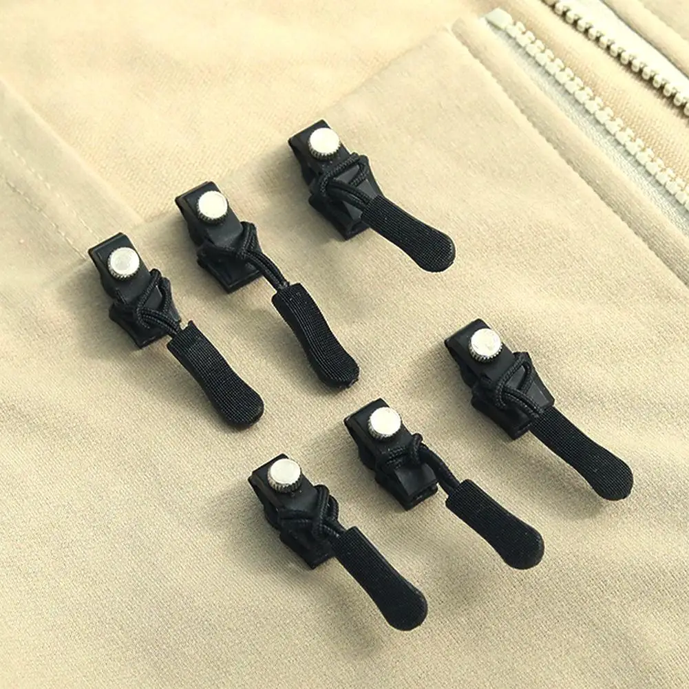 Universal Zipper Repair Kit Quick Instant Detachable Zipper Head Replacement Zipper Slider Pull for Jacket Coat Zippers Head